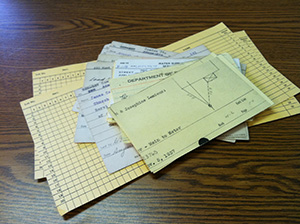 index card size document 3 x5 card
